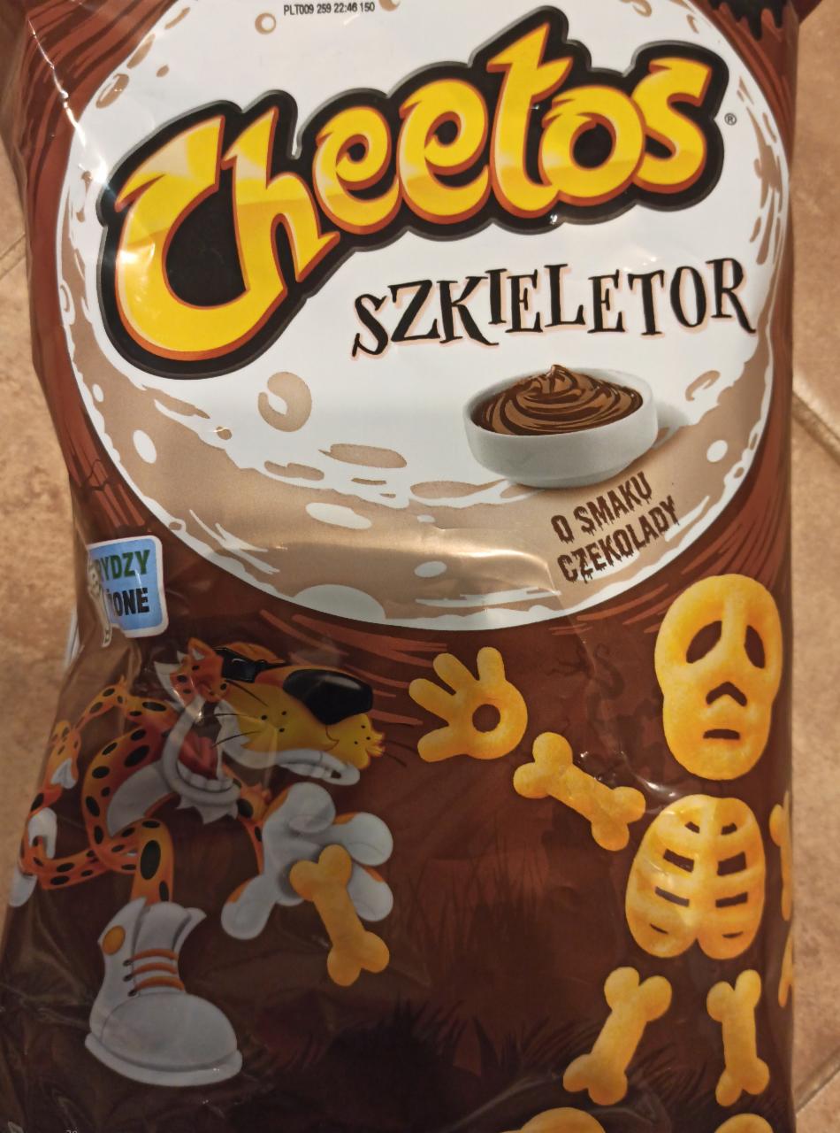 Zdjęcia - Cheetos Szkieletor Chrupki kukurydziane o smaku czekolady 85 g