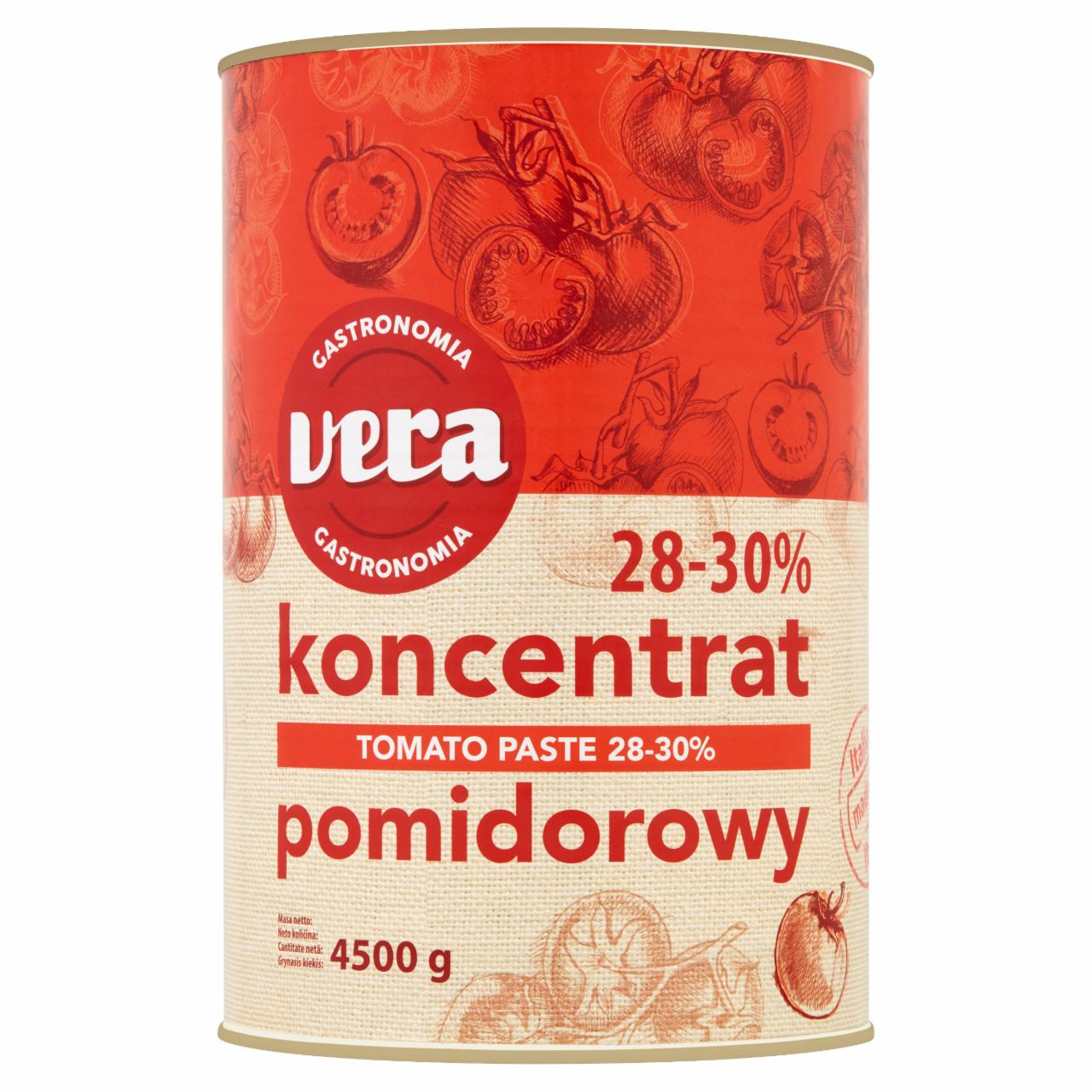 Zdjęcia - Vera Gastronomia Koncentrat pomidorowy 28-30% 4500 g