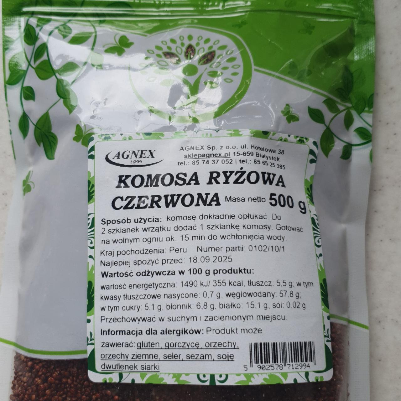 Zdjęcia - Komosa ryżowa czerwona Agnex