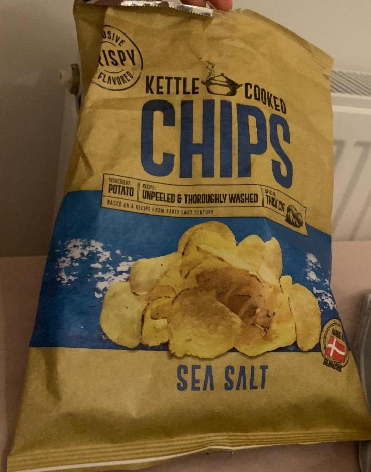 Zdjęcia - Kettle Cooked Chips Sea Salt