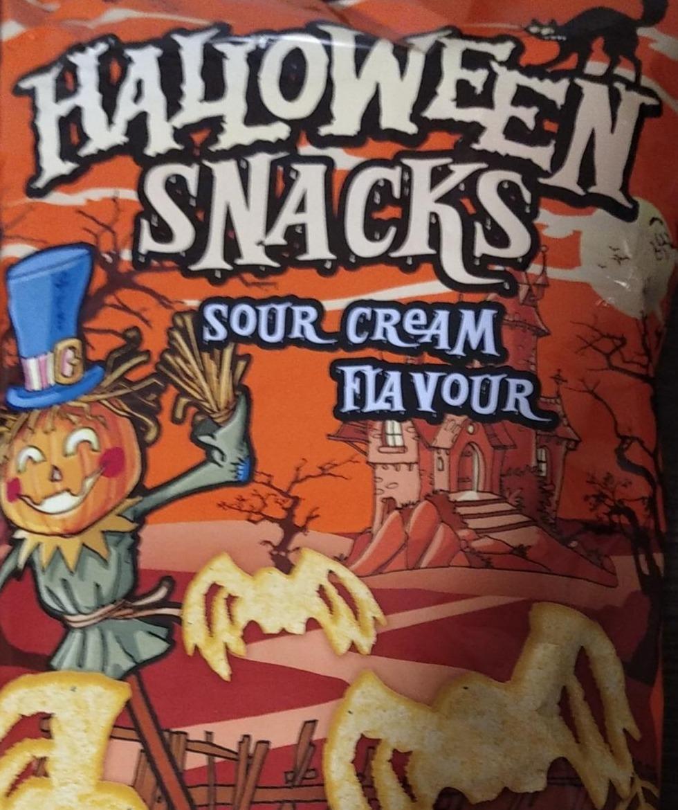 Zdjęcia - Halloween snackes sour cream flavour