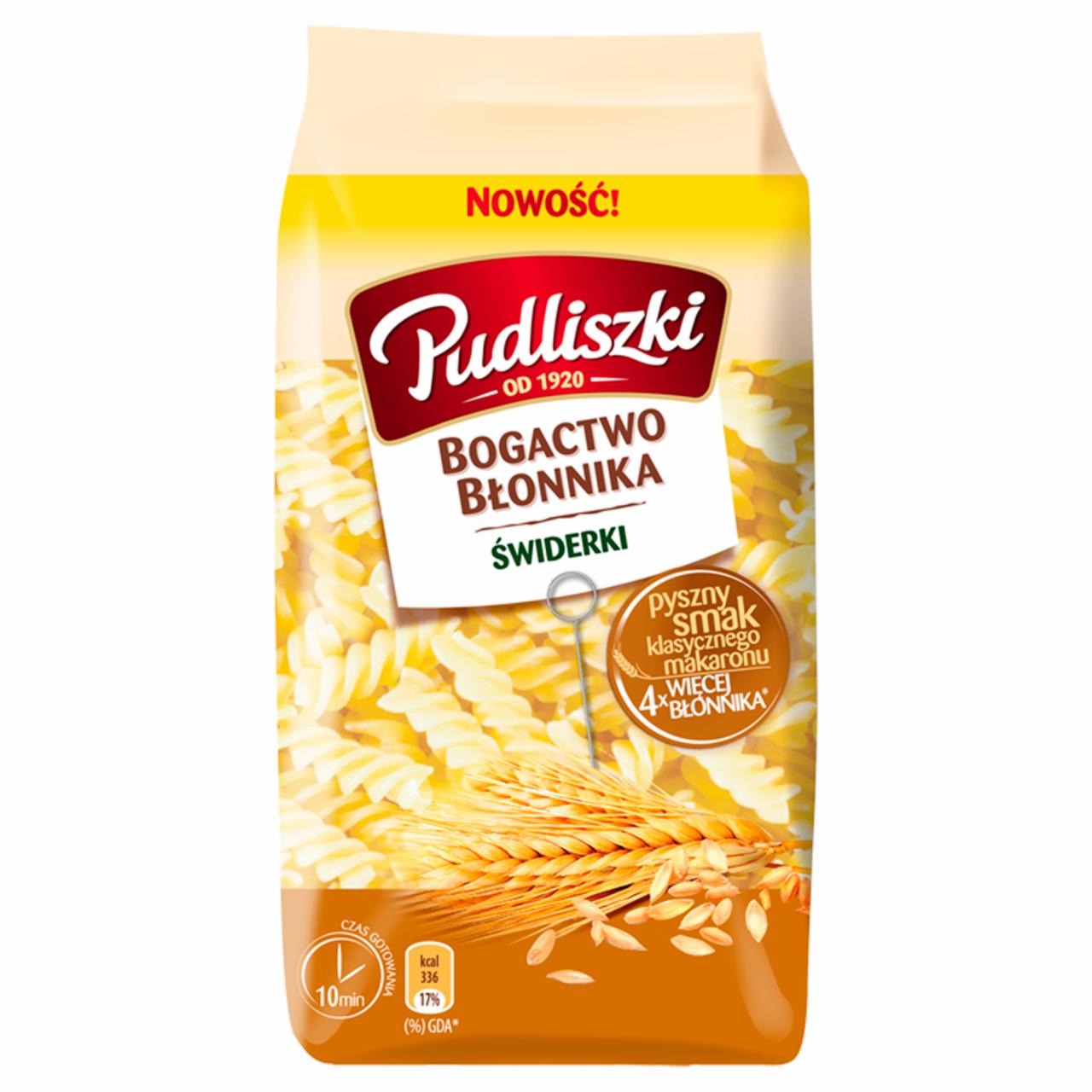 Zdjęcia - Pudliszki Bogactwo Błonnika Makaron świderki 500 g