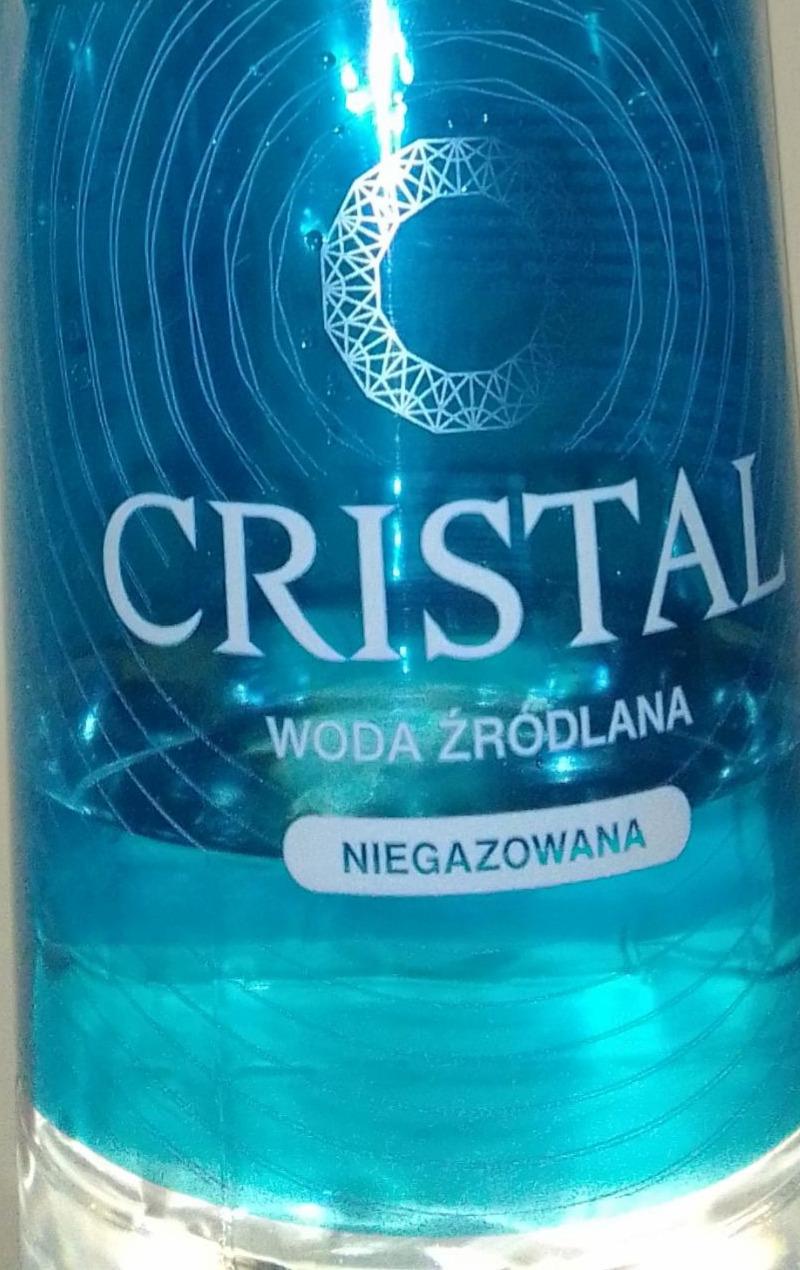 Zdjęcia - Woda źródlana niegazowana Cristal