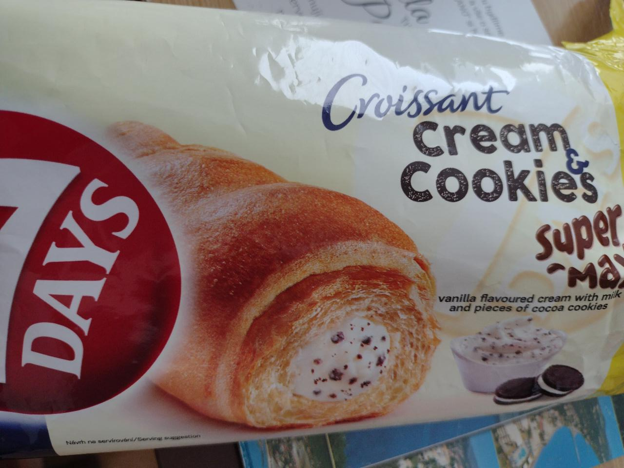 Zdjęcia - Croissant cream & cookies super max 7 Days