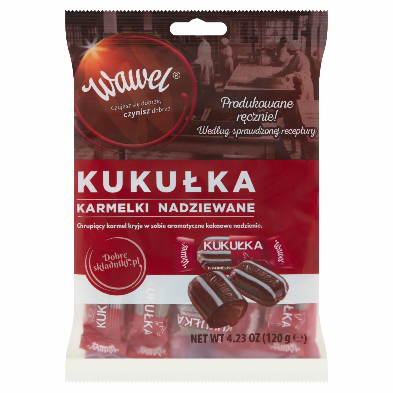 Zdjęcia - Wawel Kukułka Karmelki nadziewane 120 g