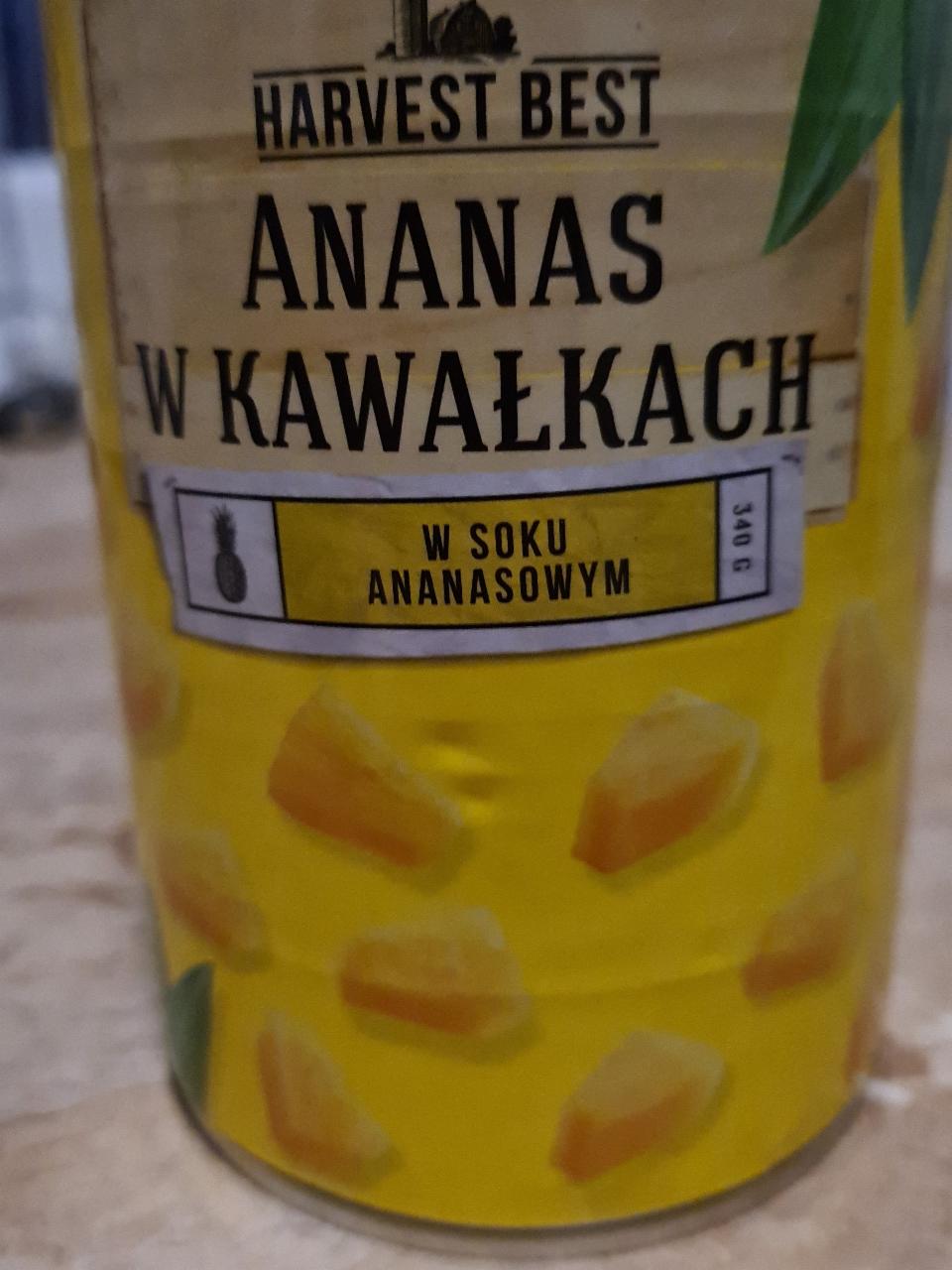 Zdjęcia - Ananas w kawałkach Harvest Best