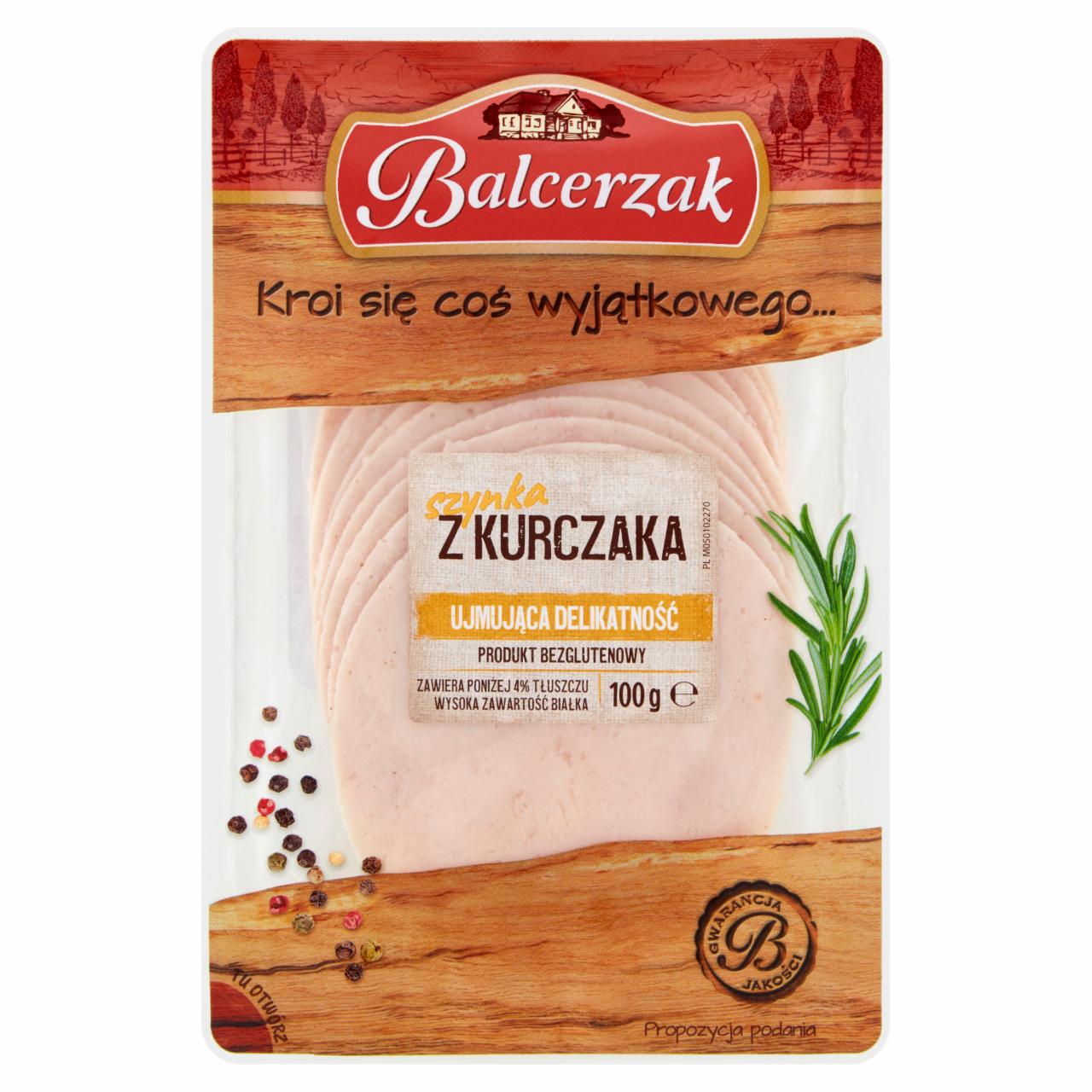 Zdjęcia - Szynka z kurczaka BALCERZAK