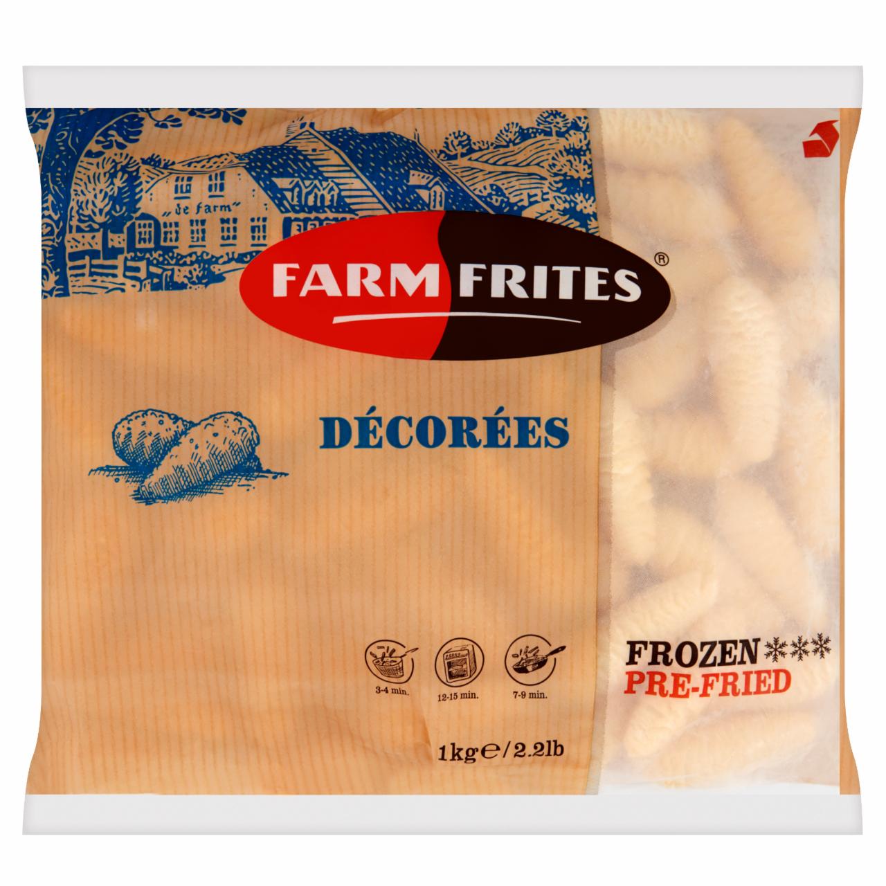 Zdjęcia - Farm Frites Wstępnie podsmażone głęboko zamrożone szyszki ziemniaczane 1 kg