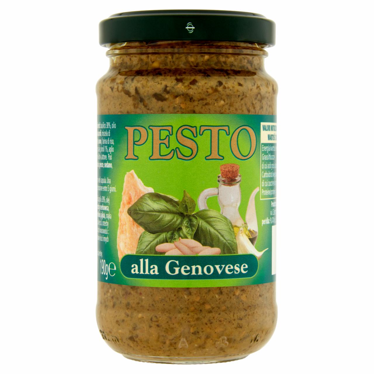 Zdjęcia - Pesto alla Genovese z bazylii 190 g
