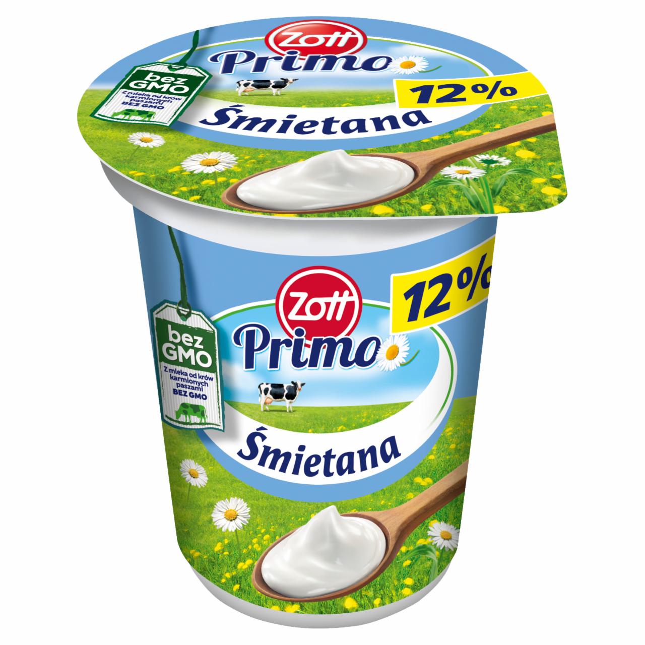 Zdjęcia - Zott Primo Śmietana 12 % 500 g