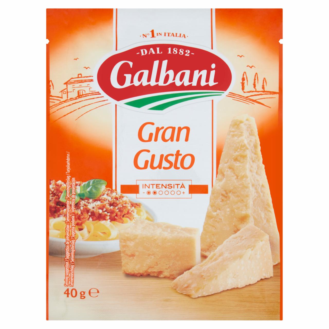 Zdjęcia - Galbani Gran Gusto Mieszanka serów bardzo twardych tartych 40 g
