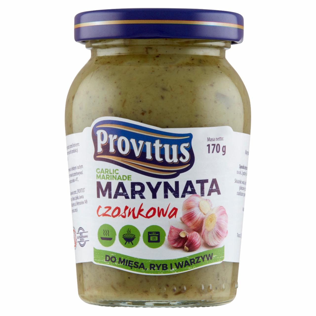 Zdjęcia - Provitus Marynata czosnkowa 170 g