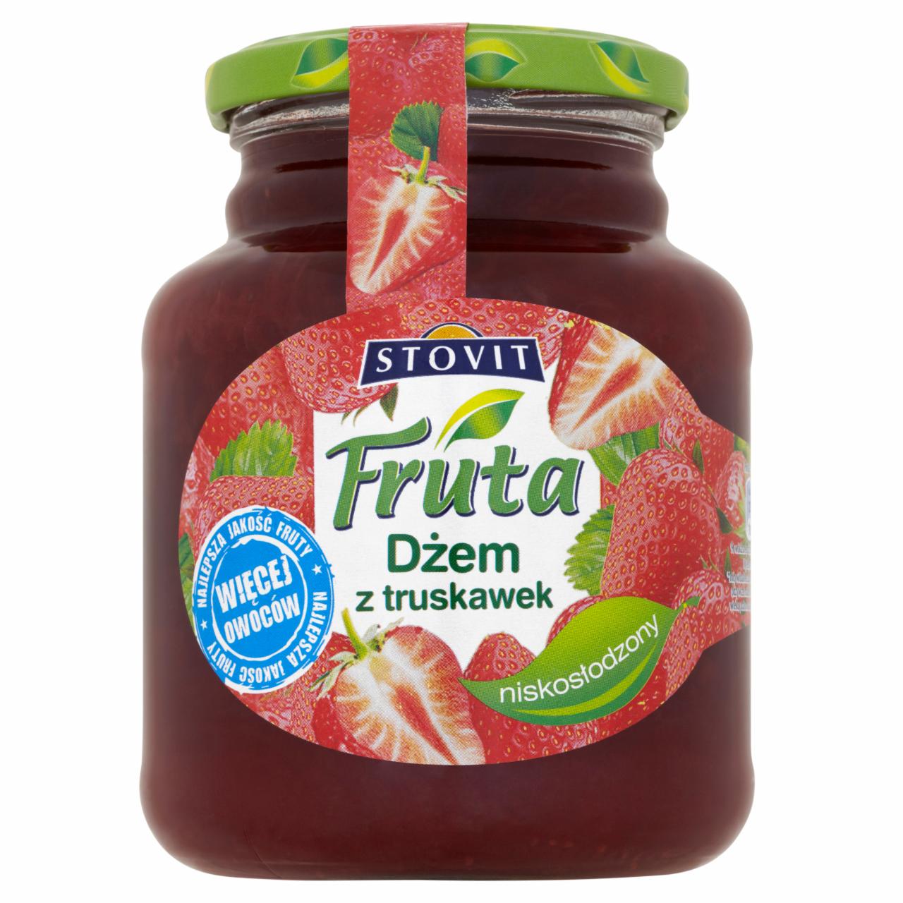 Zdjęcia - Stovit Fruta Dżem z truskawek niskosłodzony 500 g