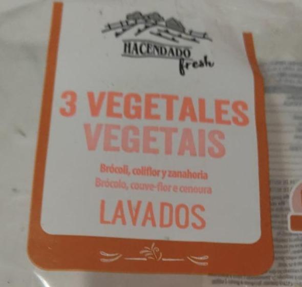 Zdjęcia - 3 vegetales lavados hacendados