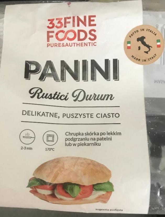 Zdjęcia - Panini Rustici Durum 33 fine foods