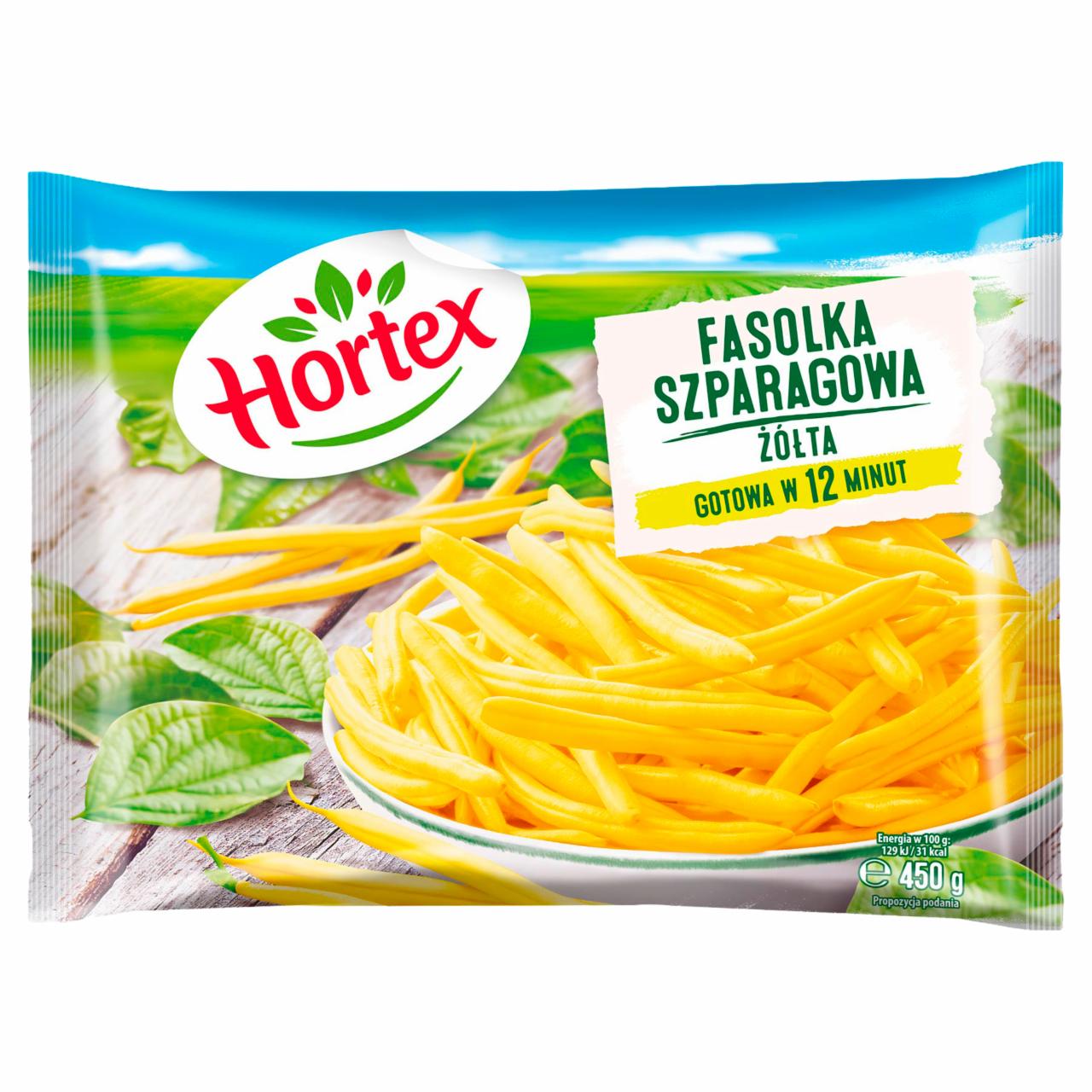 Zdjęcia - Hortex Fasolka szparagowa żółta 450 g 