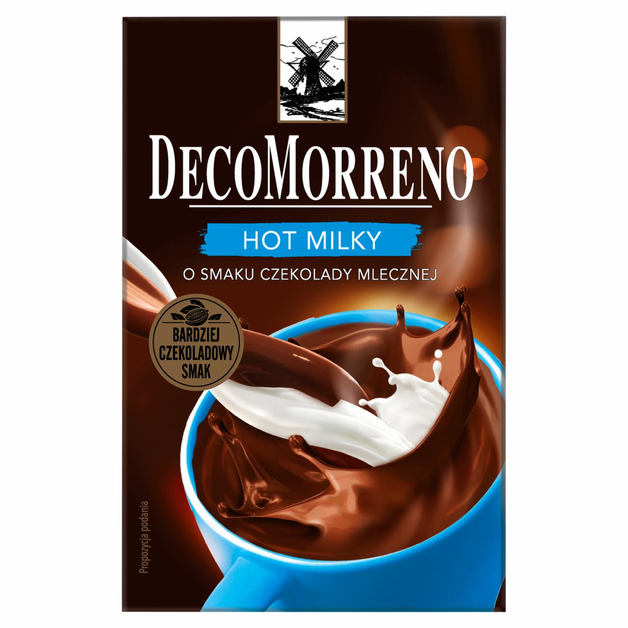 Zdjęcia - DecoMorreno Hot Milky Napój instant o smaku czekolady mlecznej 250 g (10 x 25 g)