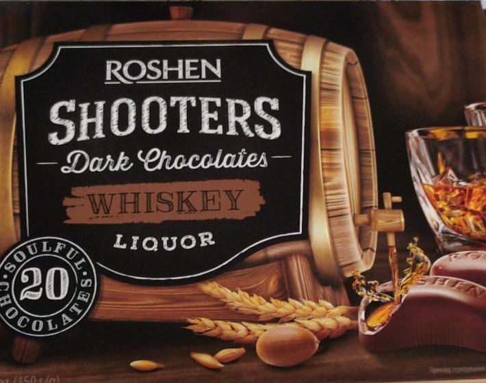 Zdjęcia - Roshen Shooters Dark Chocolates Whiskey