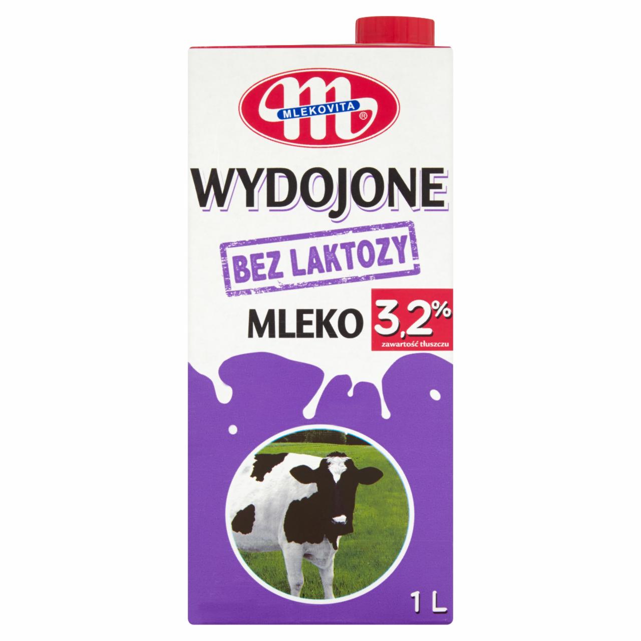 Zdjęcia - Mlekovita Wydojone Mleko bez laktozy 3,2% 1 l