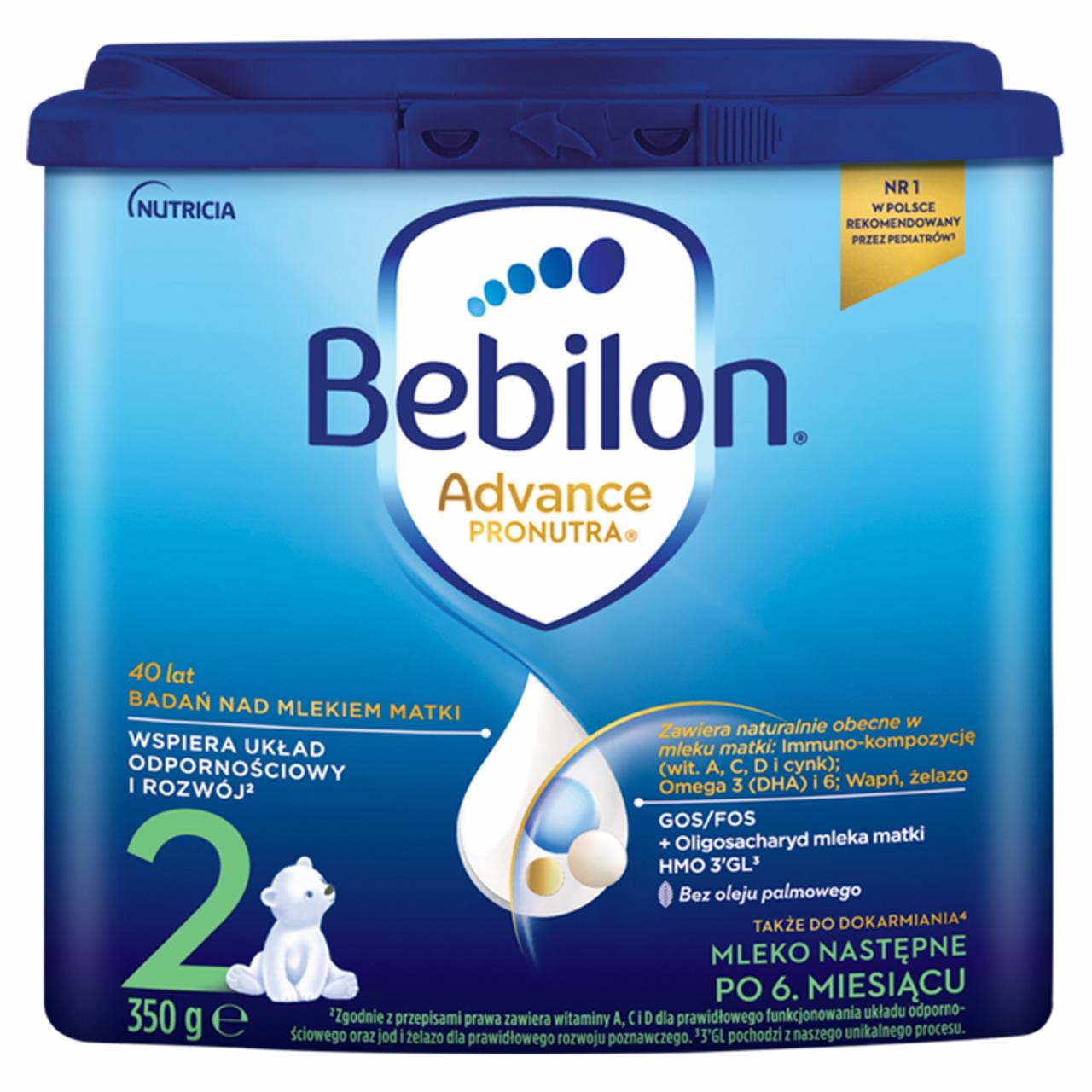 Zdjęcia - Bebilon 2 Pronutra-Advance Mleko następne po 6. miesiącu 350 g