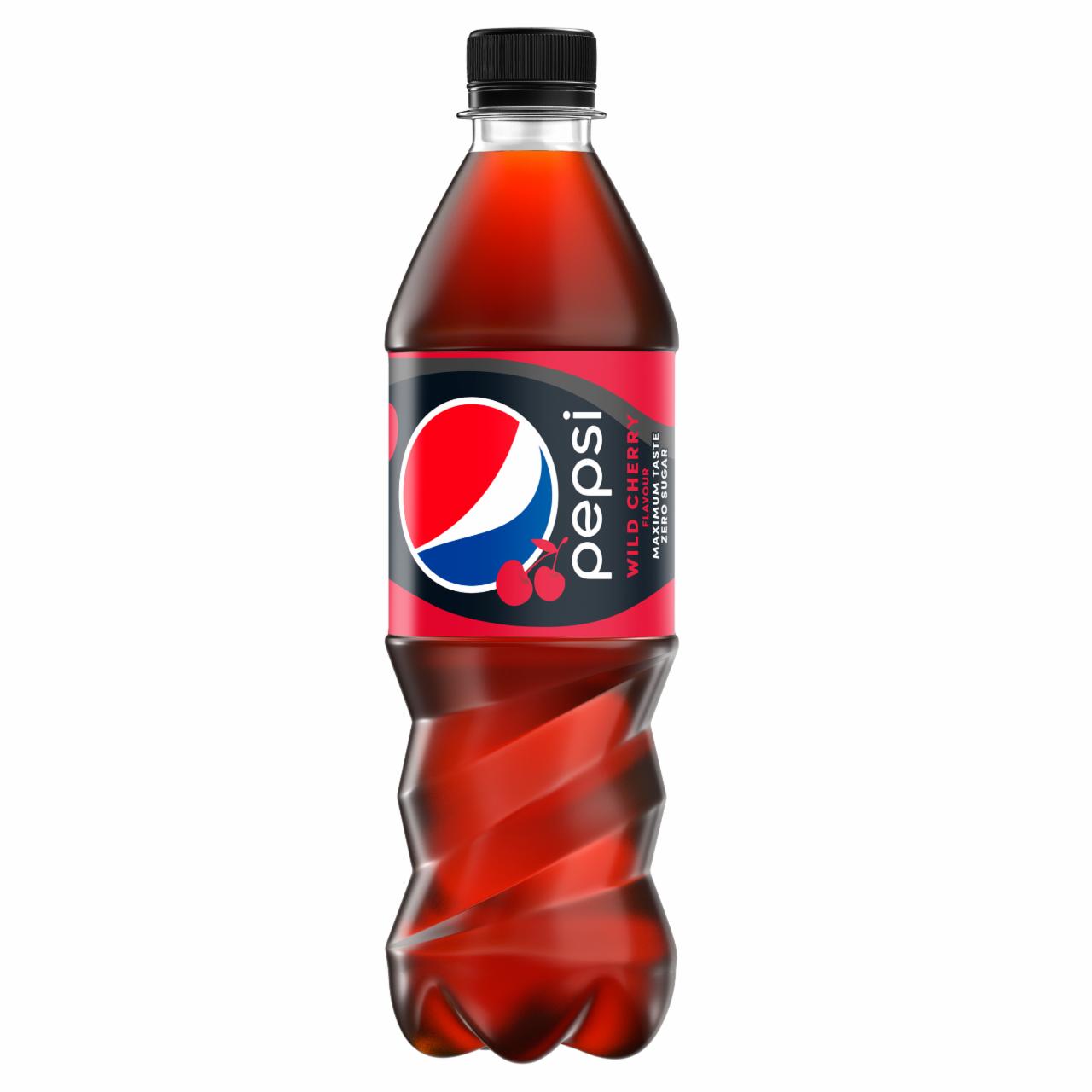 Zdjęcia - Pepsi Wild Cherry Napój gazowany 500 ml