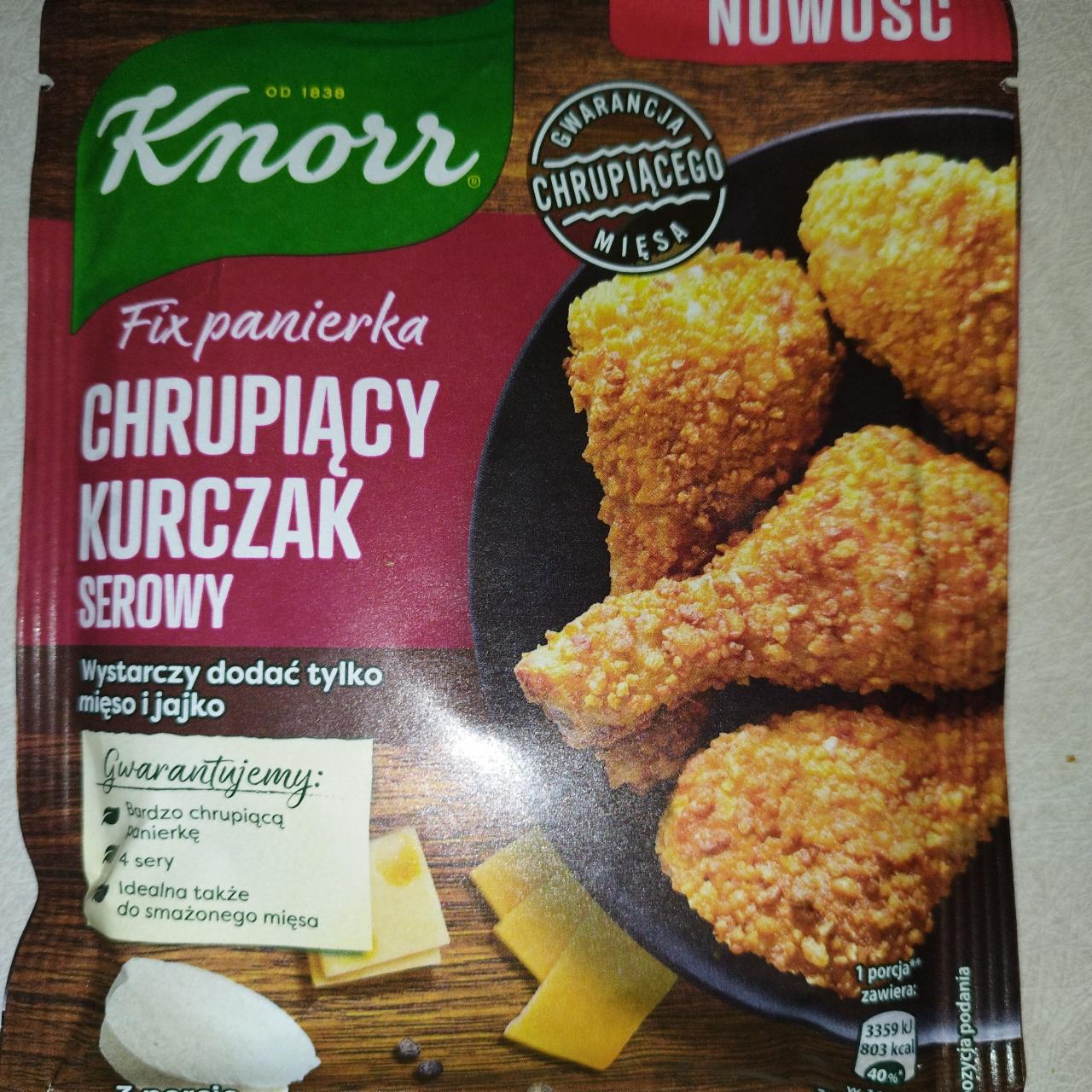 Zdjęcia - Knorr Fix panierka Chrupiący kurczak serowy 70 g