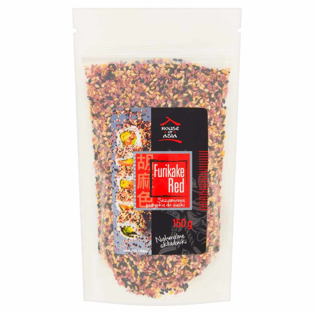 Zdjęcia - House of Asia Furikake Red Sezamowa posypka do sushi 150 g