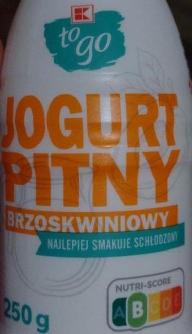 Zdjęcia - To go Jogurt Pitny Brzoskwiniowy