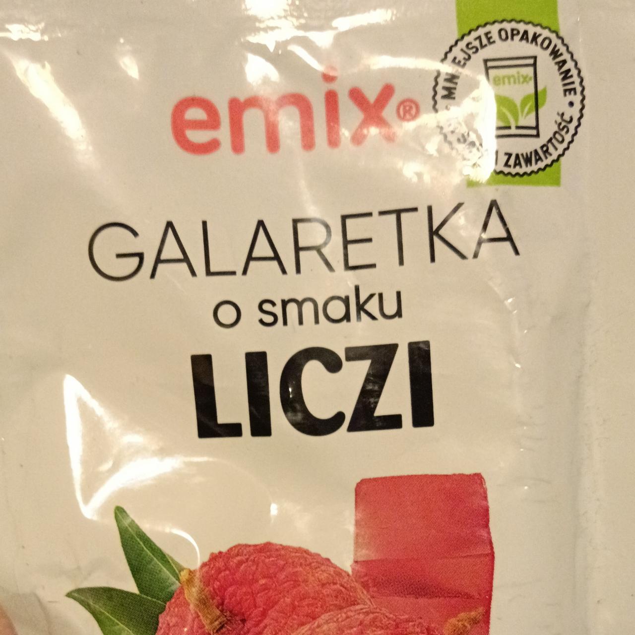 Zdjęcia - Galaretka o smaku liczi Emix