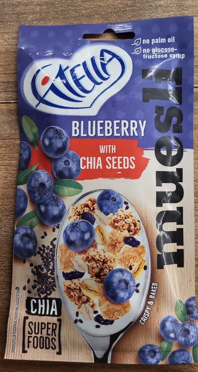 Zdjęcia - Muesli Blueberry chia seeds Fitella