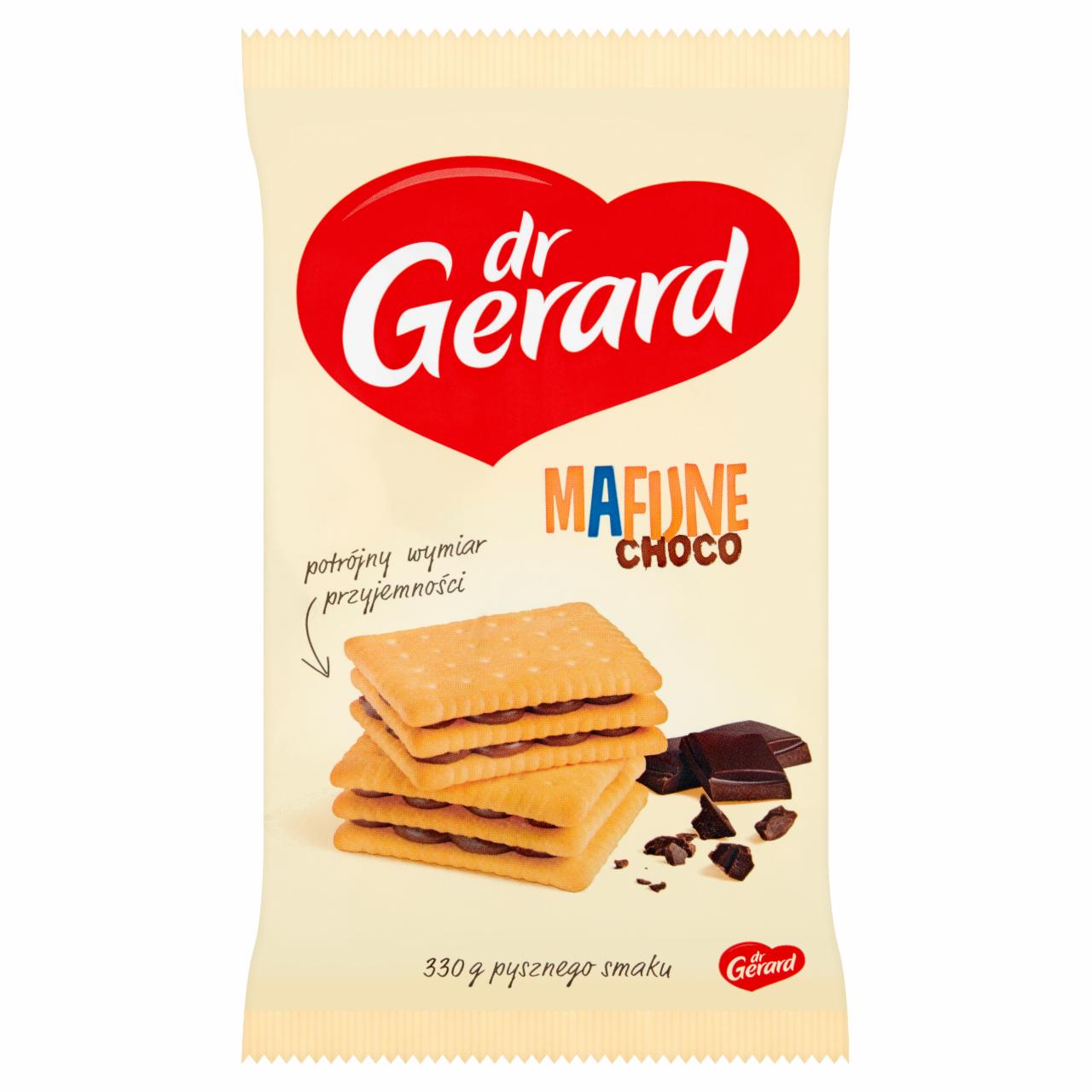 Zdjęcia - dr Gerard Mafijne Choco Herbatniki z kremem czekoladowym 330 g