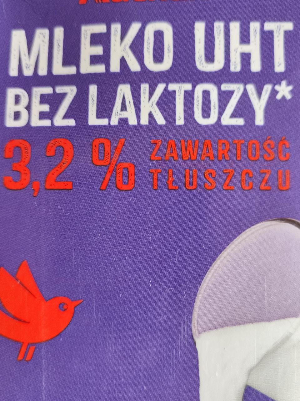 Zdjęcia - Mleko UTH bez laktozy 3,2% Auchan