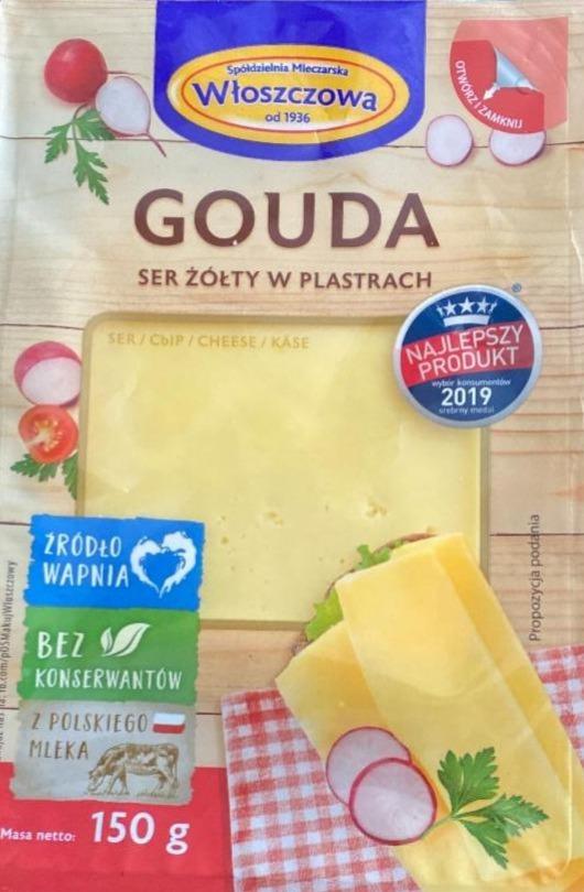 Zdjęcia - Gouda ser żółty w plastrach Włoszczowa