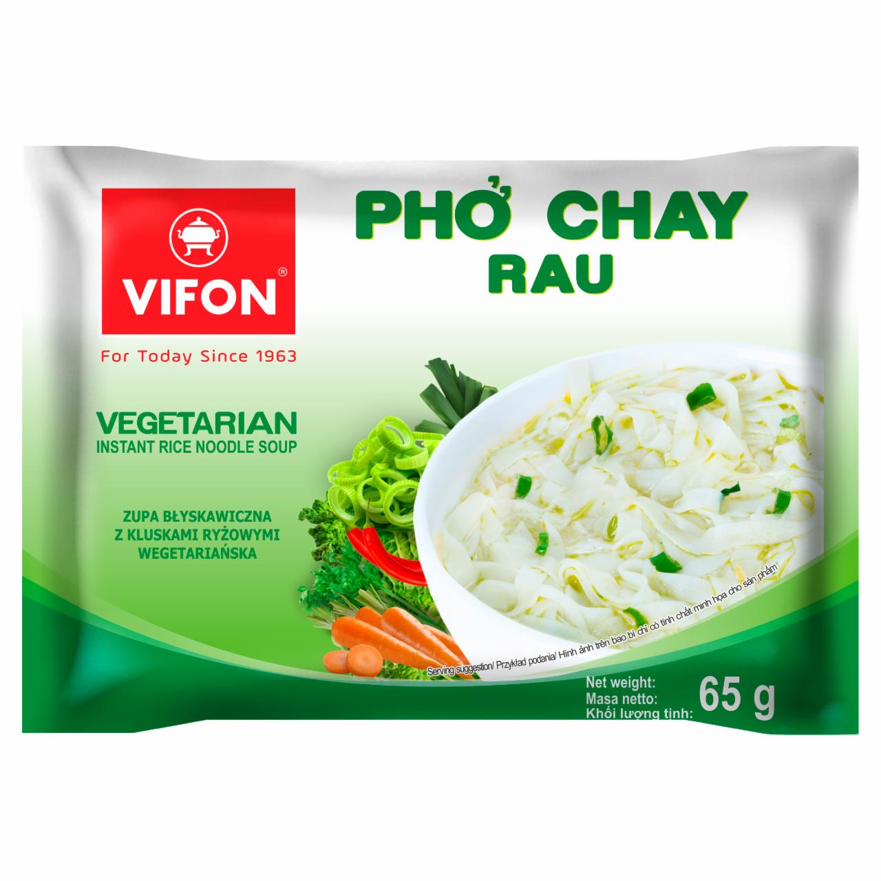 Zdjęcia - Vifon Wietnamska zupa Pho Chay Rau wegetariańska 65 g