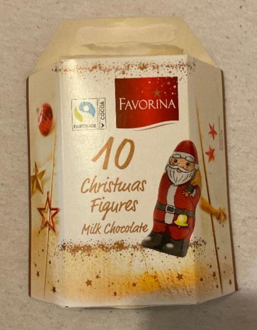 Zdjęcia - 10 Christmas Figures Milk Chocolate Favorina