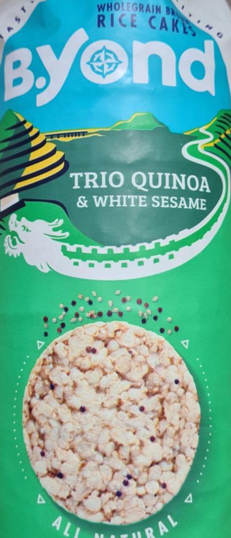 Zdjęcia - B.yond Rice Cakes TRIO QUINOA & WHITE SESAME
