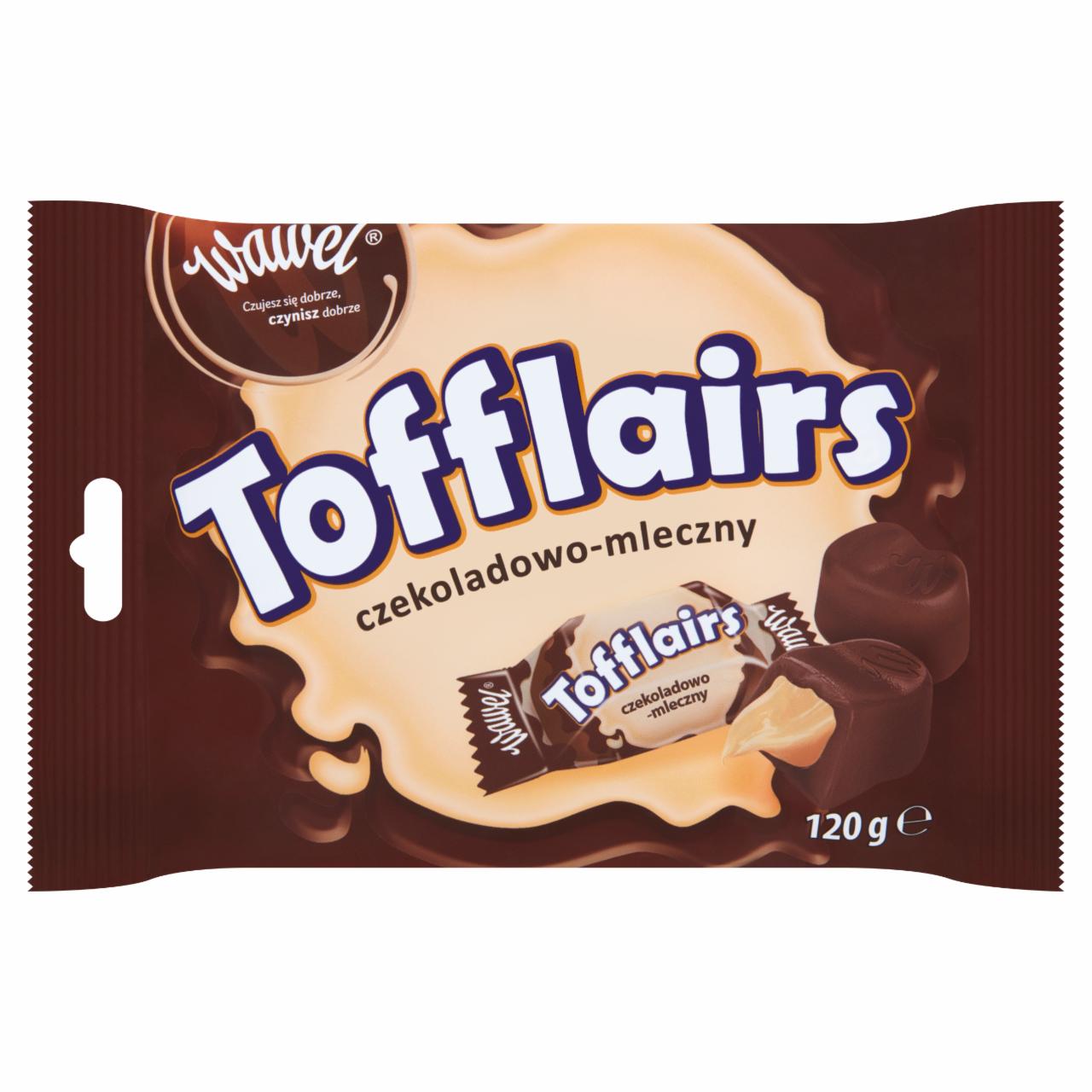 Zdjęcia - Wawel Tofflairs czekoladowo-mleczny Pomadki niekrystaliczne czekoladowe 120 g