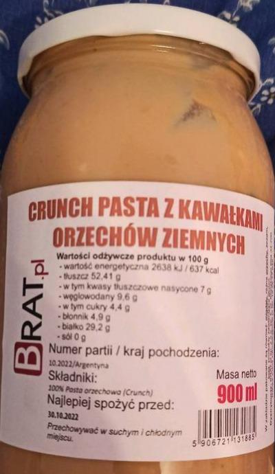 Zdjęcia - Crunch pasta z kawałkami orzechów ziemnych Brat.pl