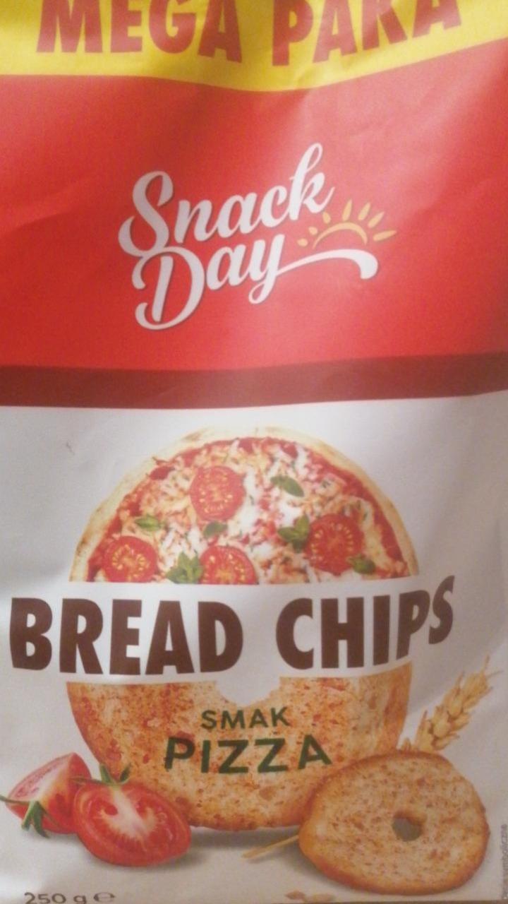 Zdjęcia - Bread chips smak pizza snack Day