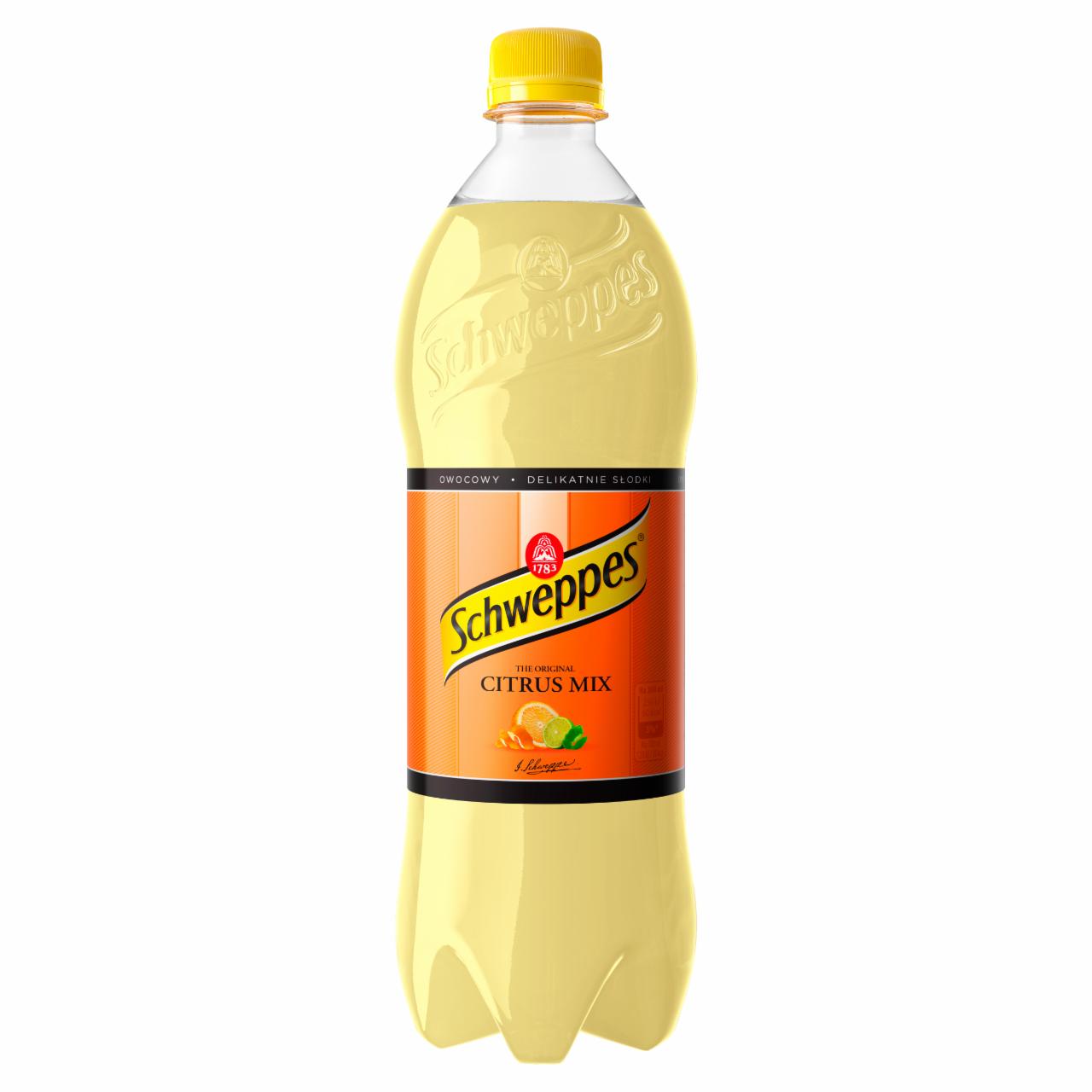 Zdjęcia - Schweppes Citrus Mix Napój gazowany 0,85 l