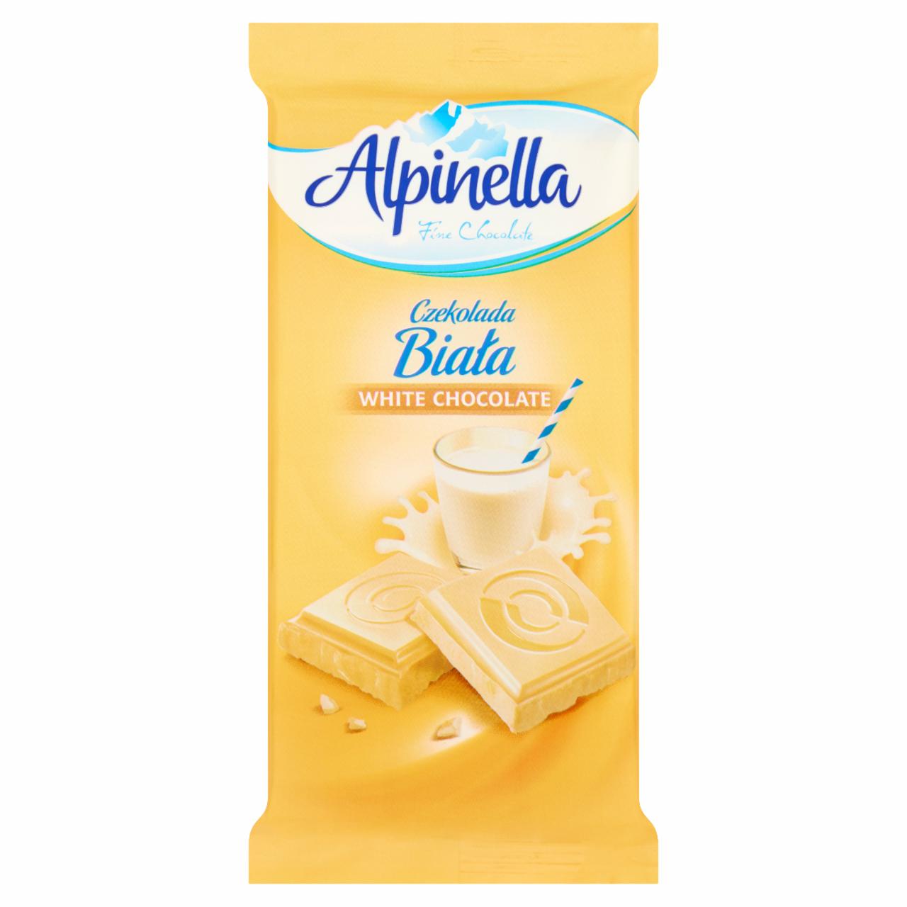 Zdjęcia - Alpinella Czekolada biała 90 g