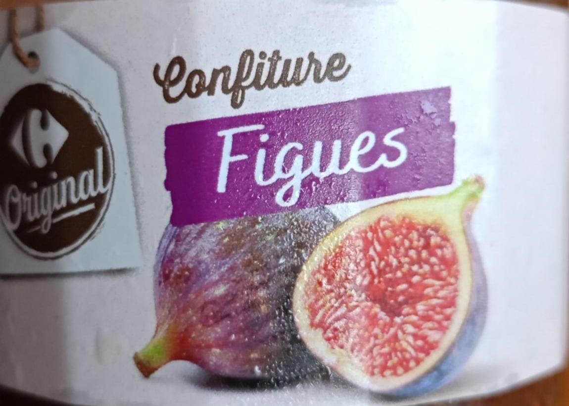 Zdjęcia - Confiture Figues Carrefour