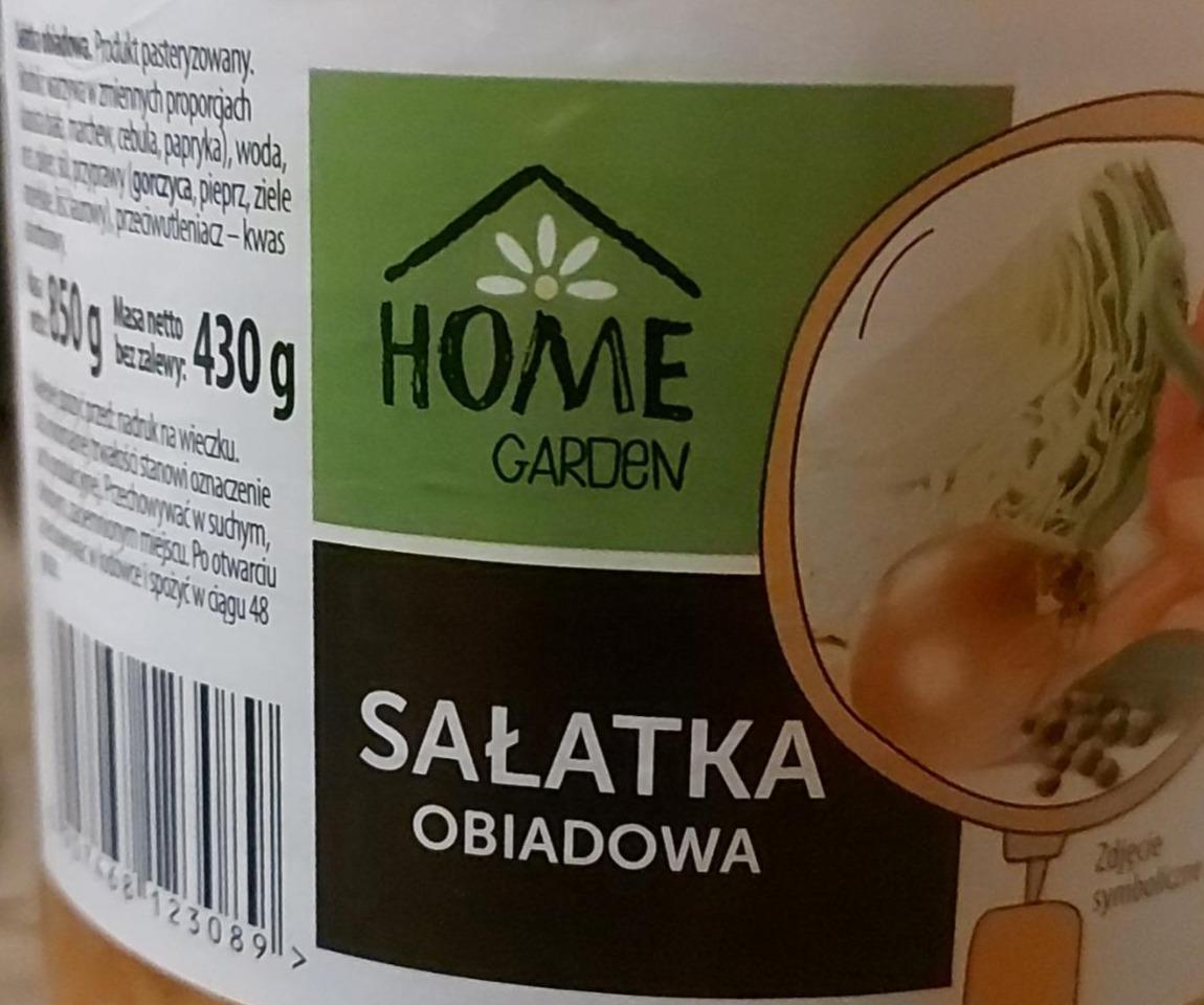 Zdjęcia - Sałatka obiadowa Home garden