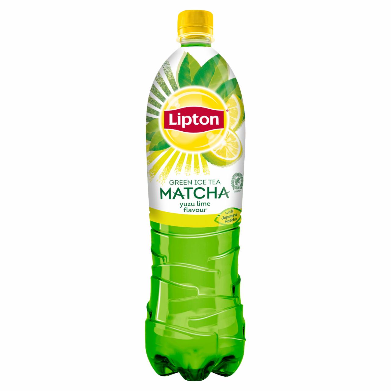 Zdjęcia - Lipton Ice Tea Green Matcha Yuzu Lime Napój niegazowany 1,5 l