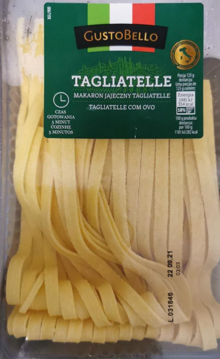 Zdjęcia - Tagiatelle makaron jajeczny GustoBello