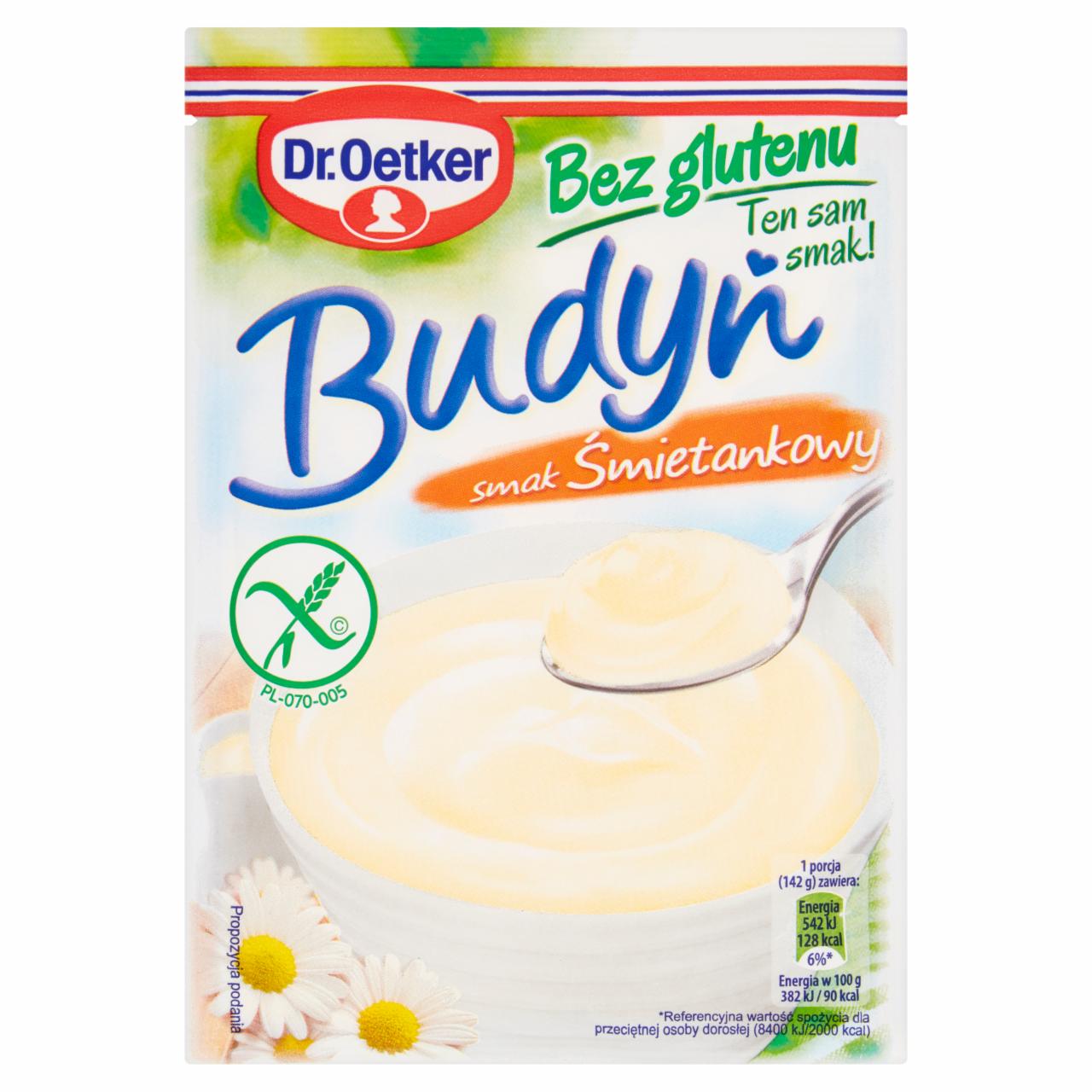 Zdjęcia - Dr. Oetker Budyń bez glutenu smak śmietankowy 40 g