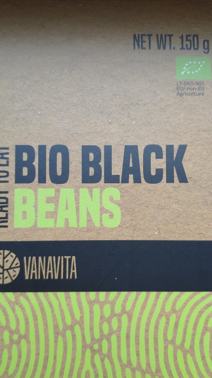 Zdjęcia - Bio Black Beans - Ready to Eat Vanavita