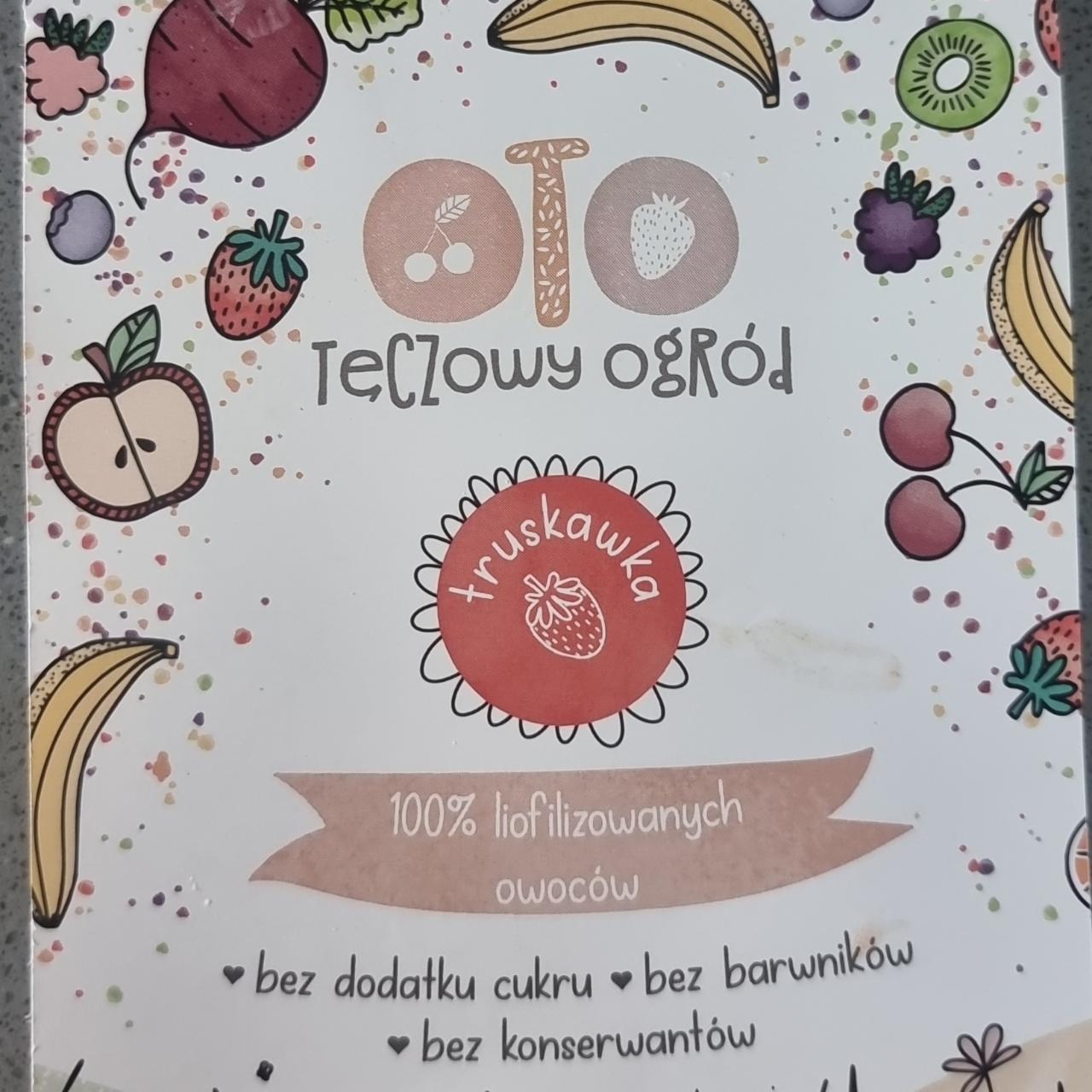 Zdjęcia - Lifilizowane owoce Truskawka OTO Tęczowy ogród