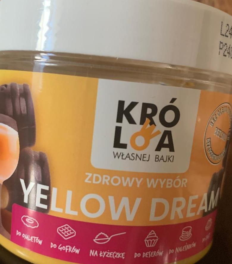 Zdjęcia - Krem yellow dream o smaku zabayone Królowa własnej bajki