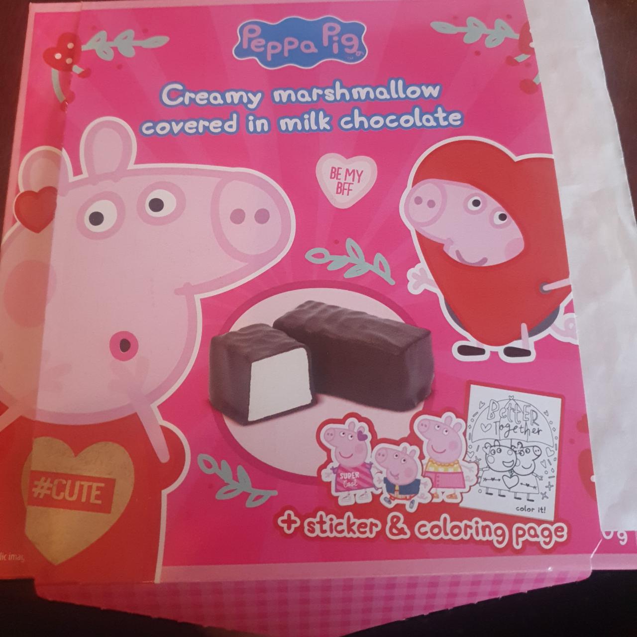 Zdjęcia - Creamy marshmallow peppa pig